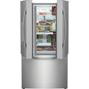 Frigidaire 36-inch, 22.6 cu. ft. French 3-Door Refrigerator with Dispenser FRFC2323ASFRFC2323AS