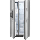 Frigidaire 36-inch, 25.6 cu. ft. Side-By-Side Refrigerator FFSS2615TS (FFSS2615TS)