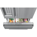 Frigidaire Professional 36-inch, 21.8 cu.ft. Counter-Depth French 4-Door Refrigerator with External Water and Ice System PRMC2285AF (PRMC2285AF)