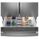 GE Profile 36-inch, 28.7 cu. ft. French 4-Door Refrigerator with Dual-Dispense AutoFill Pitcher PGE29BYTFS