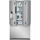 Frigidaire Professional 36-inch, 27.8 cu.ft. Freestanding French 3-Door Refrigerator with External Water and Ice Dispensing System FPBS2778UFFPBS2778UF