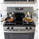 GE 30-inch Freestanding Gas Range with SmartHQ™ GGF400PVSSGGF400PVSS