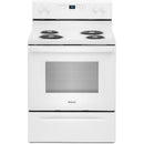 Whirlpool 30-inch Freestanding Electric Range with Keep Warm Setting  (White)WFC150M0JW