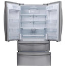 Thor Kitchen 36-inch, 20.85 cu. ft. Counter-Depth French 4-Door Refrigerator HRF3601F
