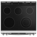 GE 30-inch Slide-in Electric Range with Crisp Mode GRS500PVSSGRS500PVSS
