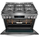 Frigidaire Gallery 36-inch Dual Fuel Range with Air Fry GCFD3661AF