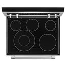 Maytag 30-inch Freestanding Electric Range with True Convection Technology MER8800F (Fingerprint-Resistant Stainless)MER8800FZ