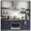 GE 30-inch Wall Mount Range Hood with Chef Connect UVW8301SLSSUVW8301SLSS