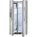Frigidaire 33-inch, 22.1 cu. ft. Side-By-Side Refrigerator FFHX2325TSFFHX2325TS