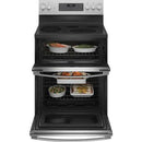 GE Profile 30-inch Freestanding Electric Range with Wi-Fi Connectivity PB965YPFSPB965YPFS