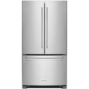 KitchenAid 36-inch, 20 cu. ft. French 3-Door Refrigerator with Interior Water Dispenser KRFC300ESS