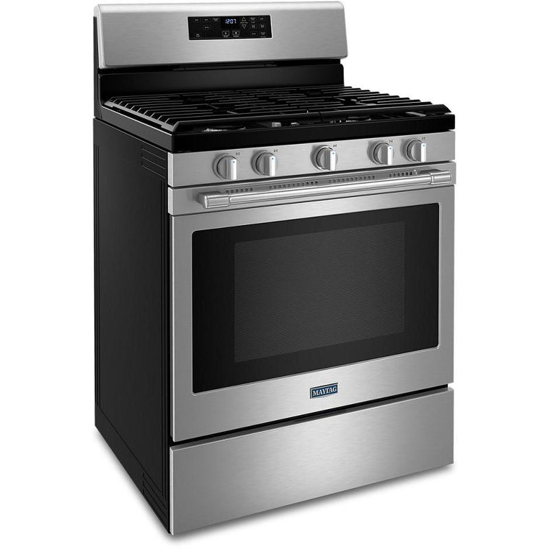 Maytag 30-inch Freestanding Gas Range with Convection Technology MGR7700LZ