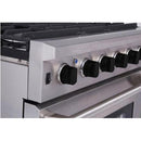 Thor Kitchen 30-inch Freestanding Gas Range with Convection LRG3001U (Stainless Steel)LRG3001U