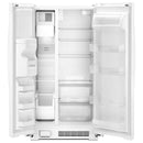 Whirlpool 36-inch, 25 cu. ft. Side-By-Side Refrigerator (White)WRS315SDHW