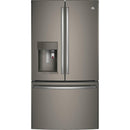 GE Profile 36-inch, 22.2 cu.ft. Counter-Depth French 3-Door Refrigerator with Keurig® K-Cup® Brewing System PYE22PMKESPYE22PMKES