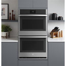 GE Profile 27-inch, 8.6 cu. ft. Built-in Double Wall Oven with Convection PKD7000SNSSPKD7000SNSS