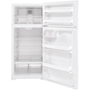 GE 28-inch, 16.6 cu. ft. Top-Freezer Refrigerator GTS17DTNRWW