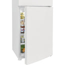 Frigidaire 30-inch, 20 cu.ft. Freestanding Top Freezer Refrigerator with LED Lighting FFHT2045VW