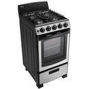 Danby 20-inch Freestanding Gas Range DR202BSSGLPDR202BSSGLP