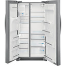 Frigidaire Gallery 36-inch, 25.6 cu.ft. Freestanding Side-by-Side Refrigerator with Ice and Water Dispensing System GRSS2652AF (GRSS2652AF)