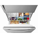 Whirlpool 30-inch, 18.7 cu. ft. Bottom Freezer Refrigerator with Ice WRB329DMBM (Stainless Steel)WRB329DMBM