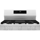 GE 30-inch Freestanding Gas Range with Convection Technology GGF600AVWW