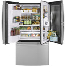 GE Profile 36-inch, 27.8 cu. ft. French 3-Door Refrigerator PFD28KSLSSPFD28KSLSS