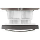 GE 36-inch, 25.6 cu. ft. French 3-Door Refrigerator GFE26JMMES