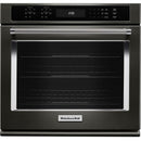 KitchenAid 30-inch, 5 cu. ft. Built-in Single Wall Oven with Convection KOSE500EBSKOSE500EBS
