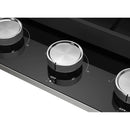KitchenAid 36-inch Built-in Gas Cooktop with 5 Burners KCGG536PBL (KCGG536PBL)