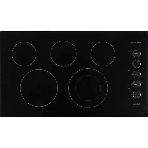 (FFEC3625UB) Frigidaire 36-inch Built-in Electric Cooktop with SpaceWise® Expandable Element FFEC3625UB