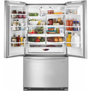Maytag 36-inch, 20 cu. ft. Counter-Depth French 3-Door Refrigerator with Ice and Water MFC2062FEZMFC2062FEZ