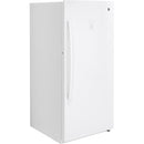 GE 14.1 cu.ft. Upright Freezer with Turbo Freeze FUF14SMRWWFUF14SMRWW