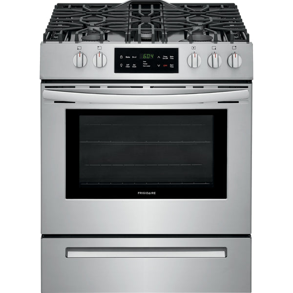 Frigidaire 30-inch Freestanding Gas Range with Ready-Select® Controls FFGH3054US