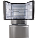 GE Profile 36-inch, 28.7 cu. ft. French 4-Door Refrigerator with Dual-Dispense AutoFill Pitcher PGE29BYTFS