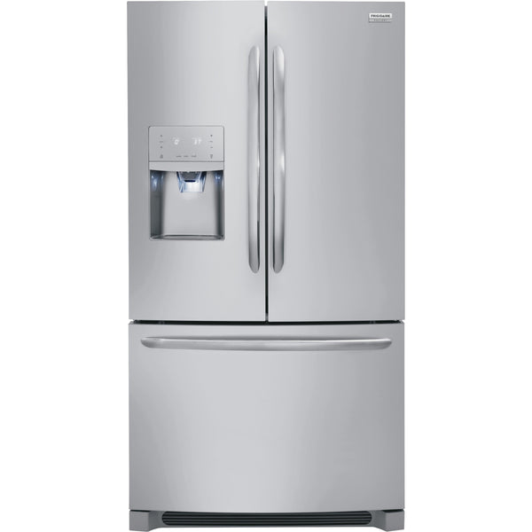 (FGHB2868TF) Frigidaire Gallery 36-inch, 26.8 cu.ft. Freestanding French 3-Door Refrigerator with EvenTemp? System FGHB2868TF