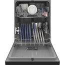 GE 24-inch Built-In Dishwasher with Dry Boost™ GDF460PGTBB (Black) (GDF460PGTBB)