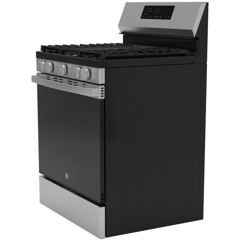 GE 30-inch Freestanding Gas Range with Convection Technology GGF600AVSS