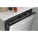 Whirlpool 24-inch Built-in Dishwasher with Sani Rinse® Option WDTA50SAKZ (Black Stainless Fingerprint Resistant)WDTA50SAKZ