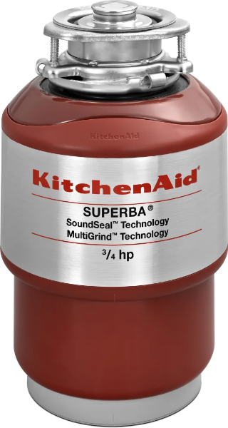 KitchenAid 3/4 Horsepower Continuous Feed Food Disposer (KCDS075T)