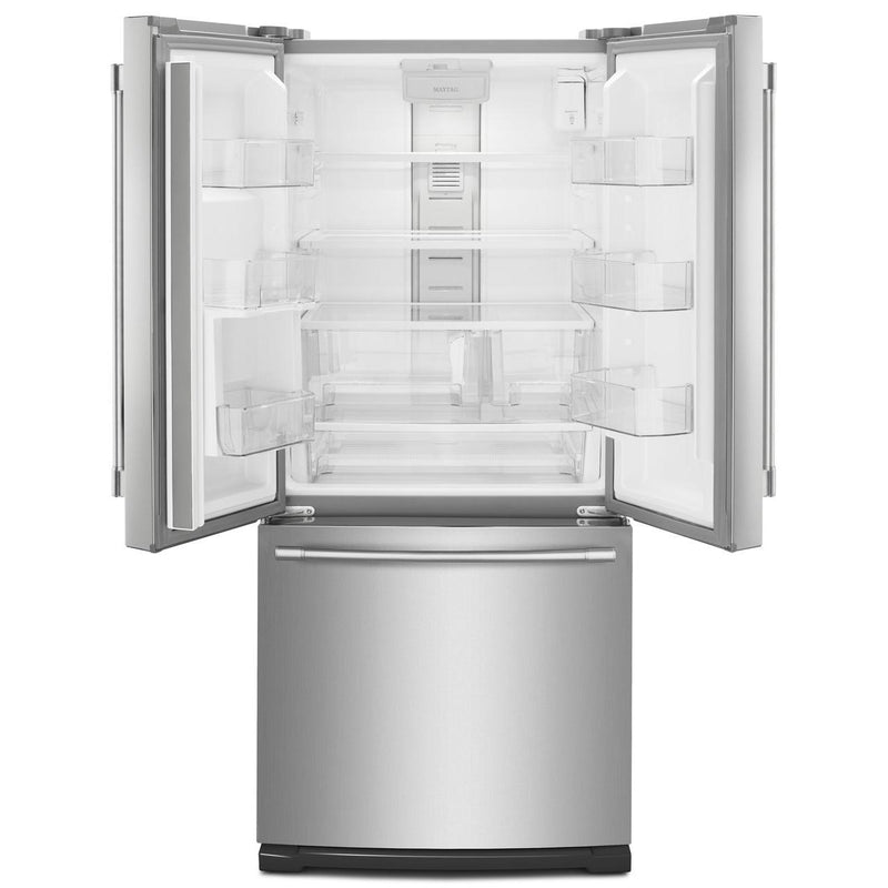 (MFW2055FRZ) Maytag 30-inch, 19.7 cu. ft. French 3-Door Refrigerator with Water Dispenser MFW2055FRZ