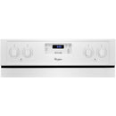 Whirlpool 30-inch Freestanding Electric Range with FlexHeat™ WFE320M0EW