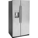 GE Profile 36-inch, 22.1 cu. ft. Counter-Depth Side-by-Side Refrigerator with Ice and Water PZS22MYKFS