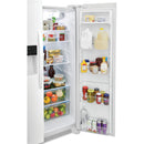Frigidaire 36-inch, 25.6 cu.ft. Freestanding Side-by-Side Refrigerator with Ice and Water Dispensing System FRSS2623AWFRSS2623AW