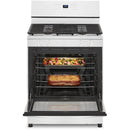 Whirlpool 30-inch Freestanding Gas Range (White)WFG320M0MW