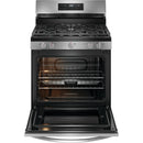 Frigidaire 30-inch Freestanding Gas Range with Even Baking Technology FCRG3062ASFCRG3062AS
