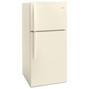 Whirlpool 30-inch, 19.14 cu.ft. Freestanding Top Freezer Refrigerator with Flexi-Slide™ Bin WRT519SZDT (Biscuit)WRT519SZDT