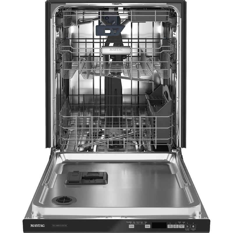 Maytag 24-inch Built-in Dishwasher with Third Level Rack and Dual Power filtration MDB8959SKB
