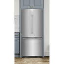 Whirlpool 30-inch, 19.68 cu. ft. French 3-Door Refrigerator (Fingerprint Resistant Stainless)WRFA60SMHZ