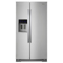 Whirlpool 36-inch, 28.5 cu. ft. Side-By-Side Refrigerator (Fingerprint Resistant Stainless)WRS588FIHZ